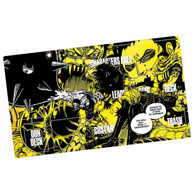 600X350X2Mm One Piece Kaidou Enel Koala Opcg Game Аниме Боевой настольный коврик Rebecca Luffy Настольная