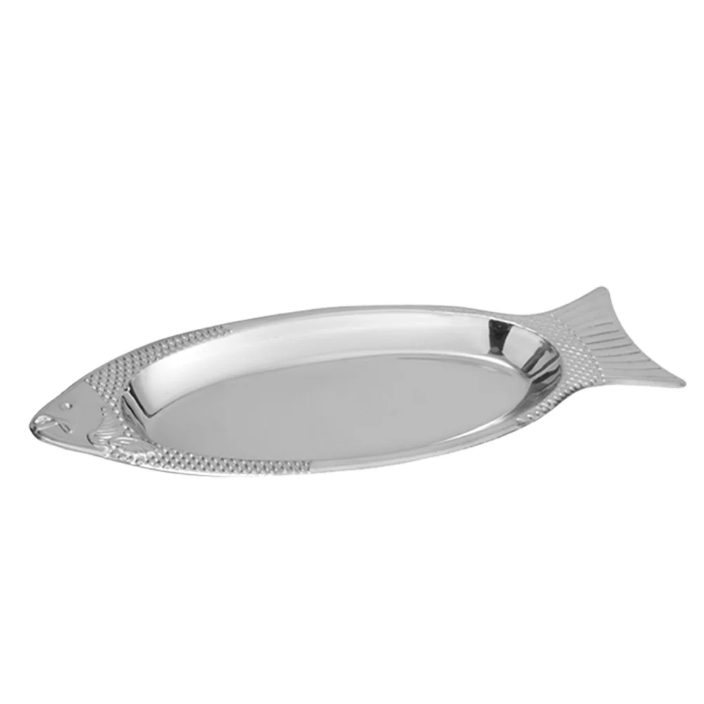 

Plateserving Dish Plates Tray Platter Stainless Steel Dinner Oval Appetizersushi Metal Shaped Snack Salad Dessert Fruit Sashimi