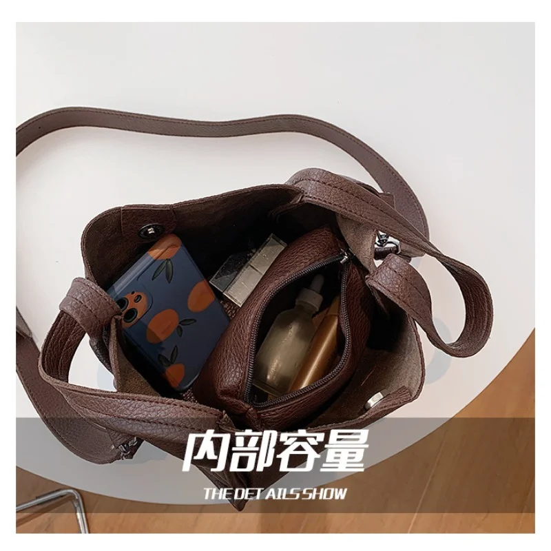 Simple Women's Handbag 2023 Autumn/Winter New Fashion Network Popular Versatile Single Shoulder Crossbody Bag