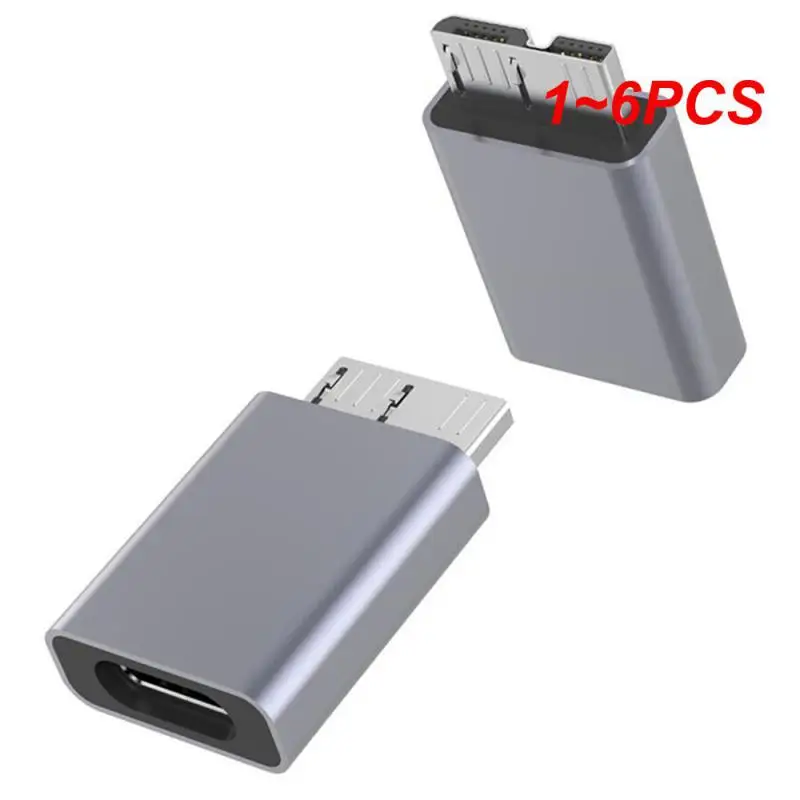 

1 ~ 6 шт. Адаптер C на Micro B USB3.0 Тип C «мама» на Micro B «папа» Быстрая зарядка USB Micro 3,0 на Type C супер скорость для hdD