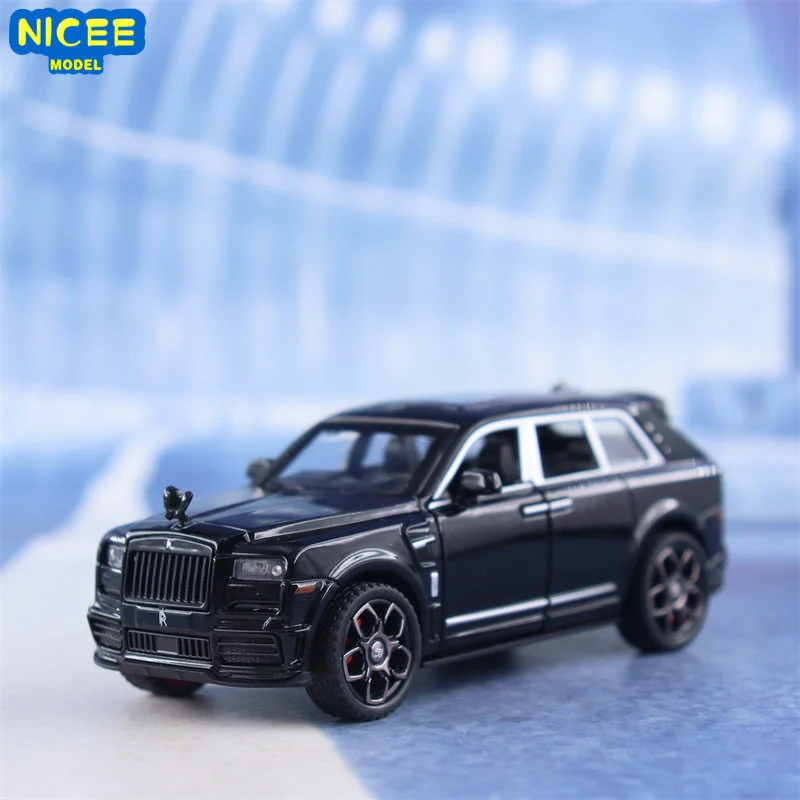 

1:36 Rolls Royce Cullinan High Simulation Diecast Metal Alloy Model car Sound Light Pull Back Collection Kids Toy Gifts A589