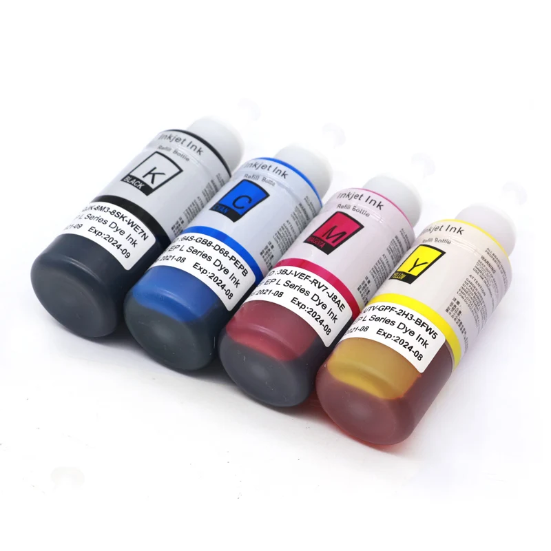 664 70 мл чернила для заправки красителя Epson L100 L101 L110 L120 L130 L200 L201 L132 L210 L310 L365 L380 L382 L220