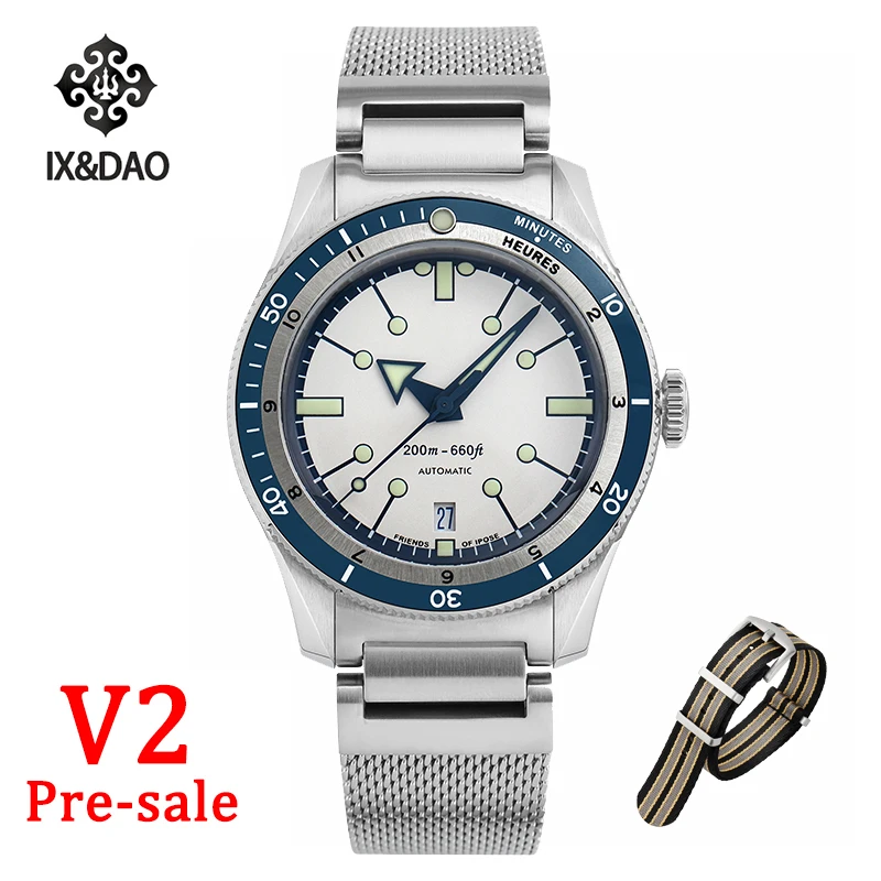 

Мужские автоматические механические часы IPOSE IX & DAO 5303, мужские спортивные наручные часы PT5000 Move t 40 мм, водонепроницаемые часы для дайвинга в с...