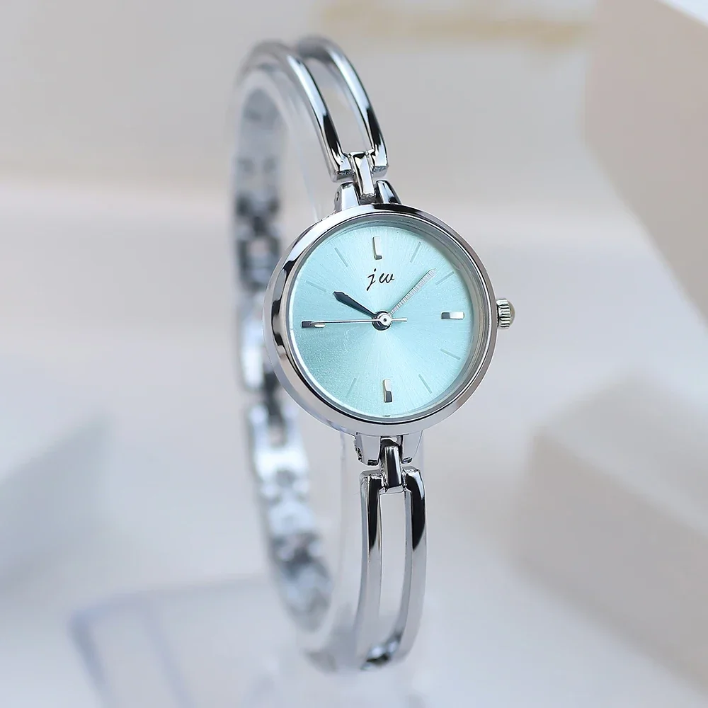 

Fashion Small Dial Silver Bracelet Watch for Women Luxury Alloy Strap Quartz Ladies Watch Gift for Girls Rose Gold Dropshipping