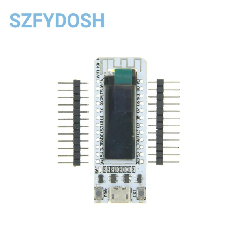 ESP8266 WIFI чип 0,91 дюймов OLED CP2014 32 МБ флэш ESP 8266 модуль Интернет вещей плата PCB для arduino NodeMcu