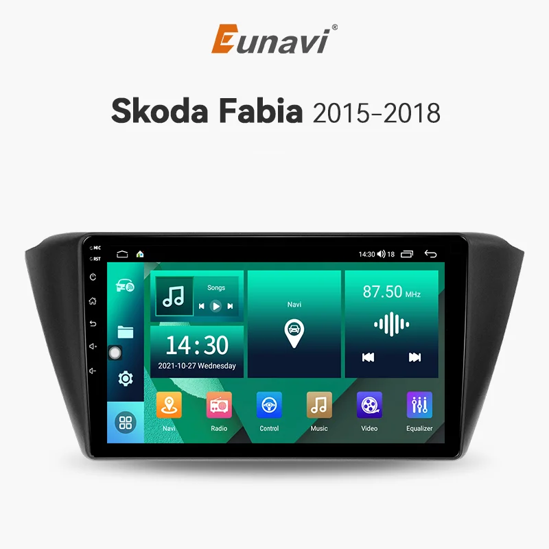 

Eunavi 7862c 4G Android Auto Radio For Skoda Fabia 2015 2016 - 2019 GPS Carplay 2din 2 Din Car Multimedia Player Autoradio