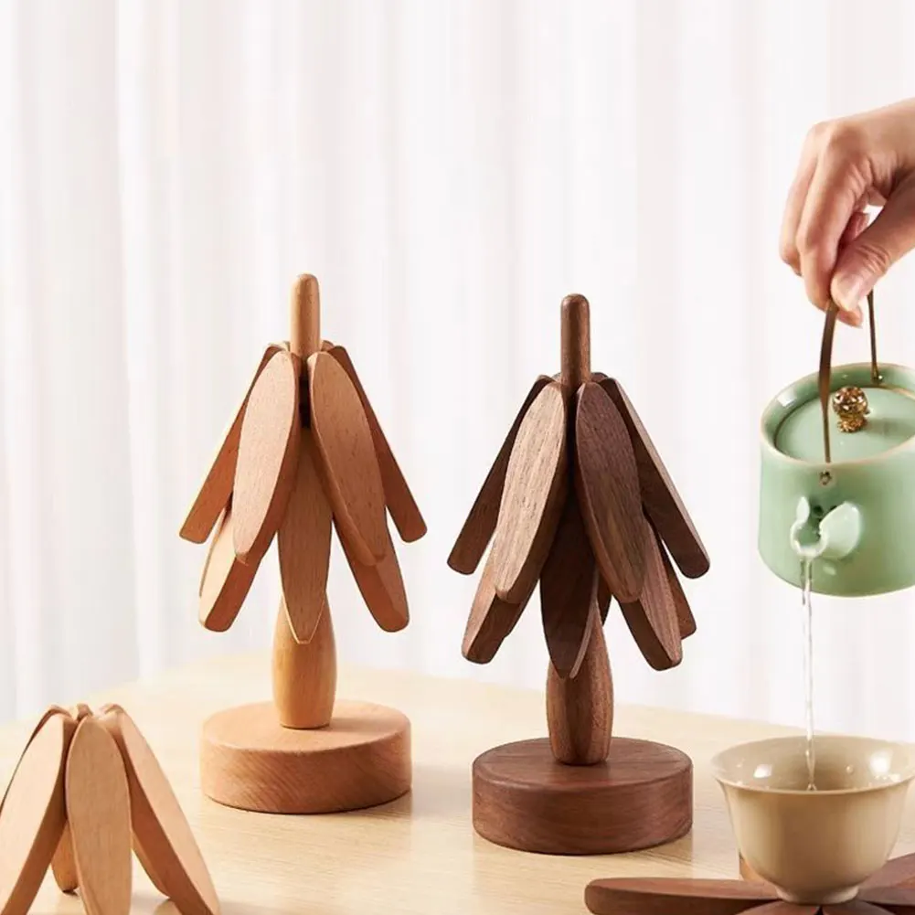 4 шт. деревянные подставки для стола