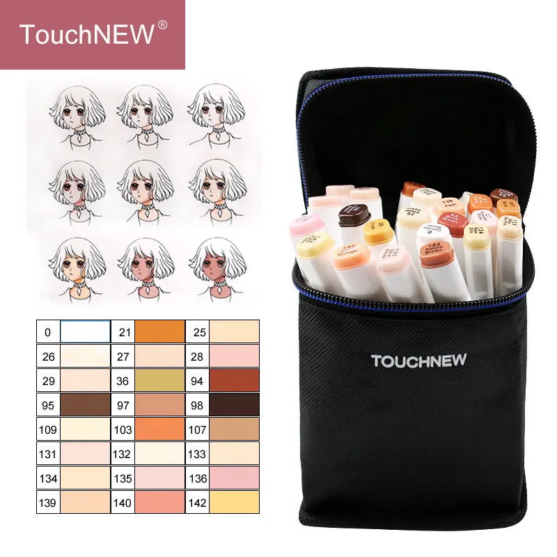 Рисунок 4 - TOUCHNEW 12/24 цвета эскиз оттенок