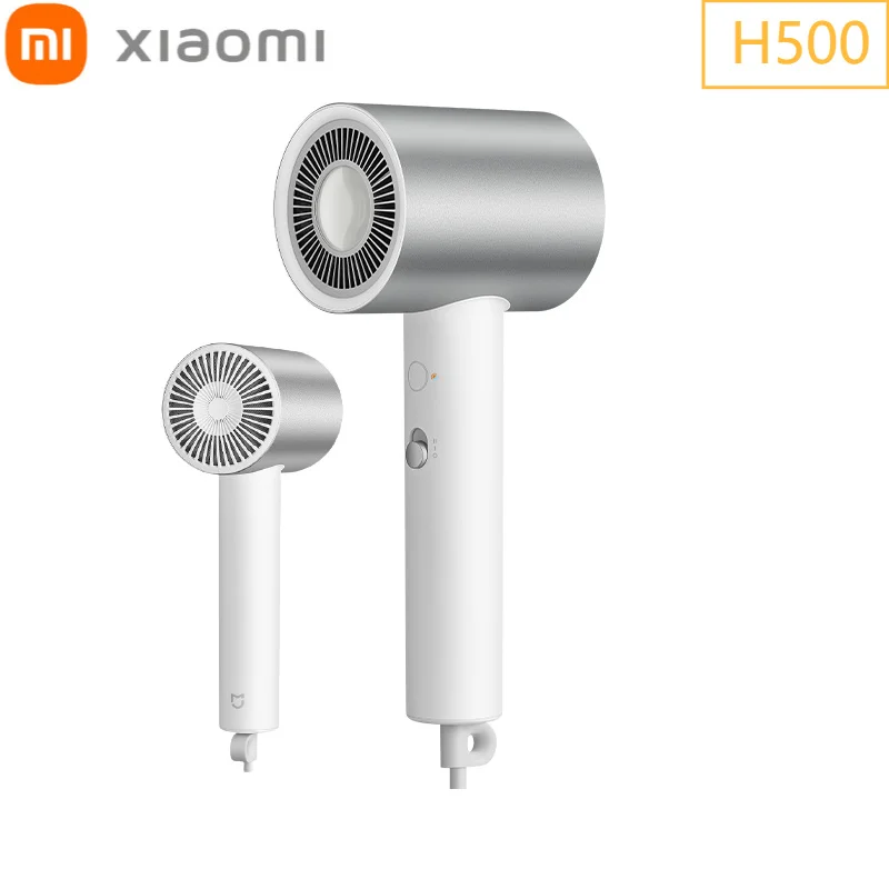 

Xiaomi MIJIA Mi Double Water ion Hair Dryer White With Magnetic Suction Nozzle Diffuser Xiomi Home Portable Hairdryer 2021 H500