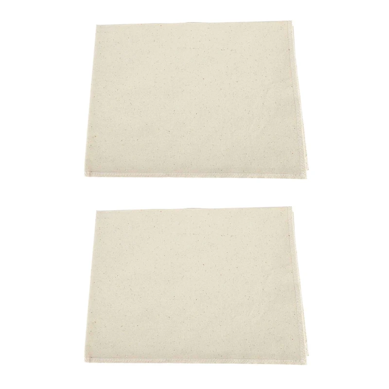

2X Fermented Cloth Proofing Dough Bakers Pans Proving Bread Baguette Baking Mat Pastry Kitchen Tools 45X75CM