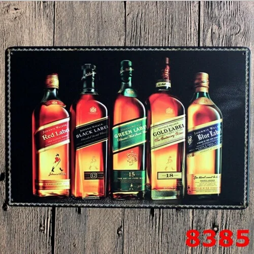 

20*30CM Wine Beer Retro Metal Tin Sign Poster Home Pub Cafe Shop Wall Plaque Art