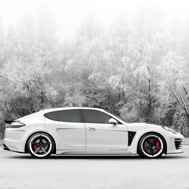 Runde TOPCAR Design FRP Body Kit передний задний бампер боковая юбка капот спойлер для porsche panamera