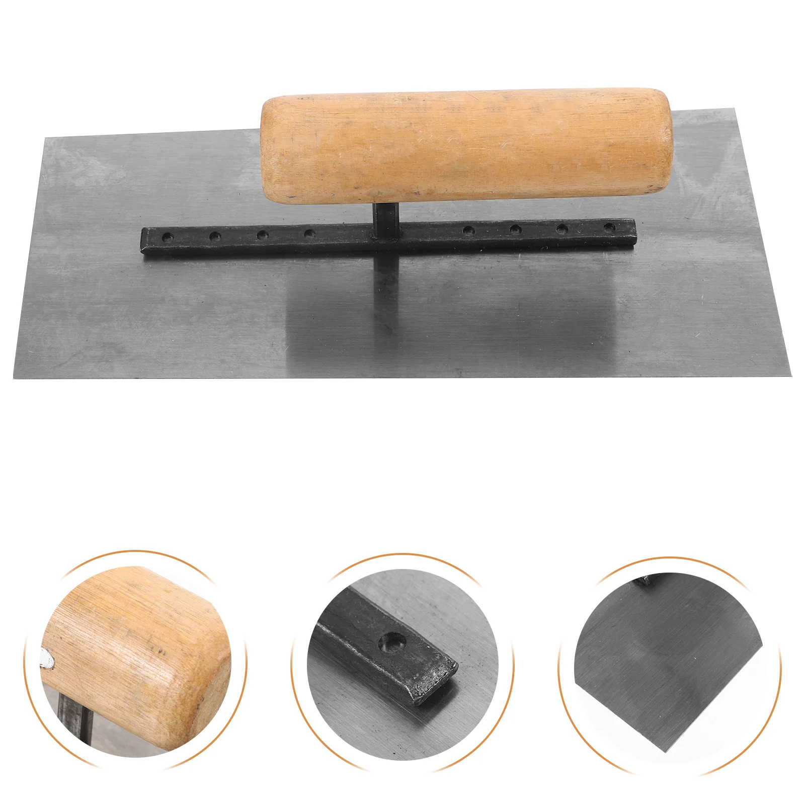 

Drywall Trowel Steel Trowel Finishing Trowel Tool Wood Handle Plastering Trowel