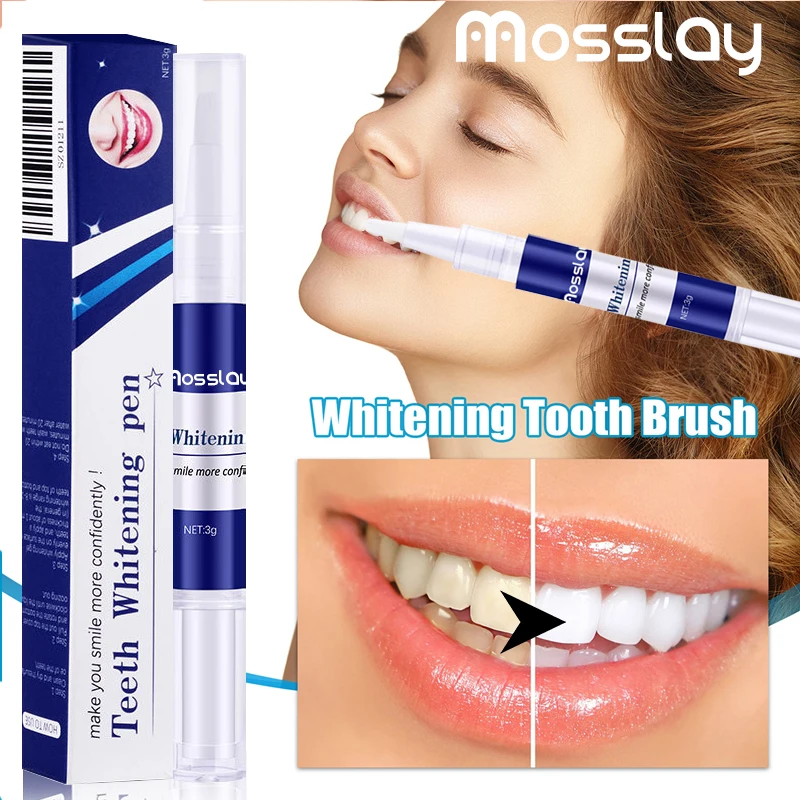 

Teeth Whitening Pen Remove Plaque Stains Oral Hygiene Cleaning Gel Instant Smile Fresh Breath Dental Bleach Care Dentistry Tools