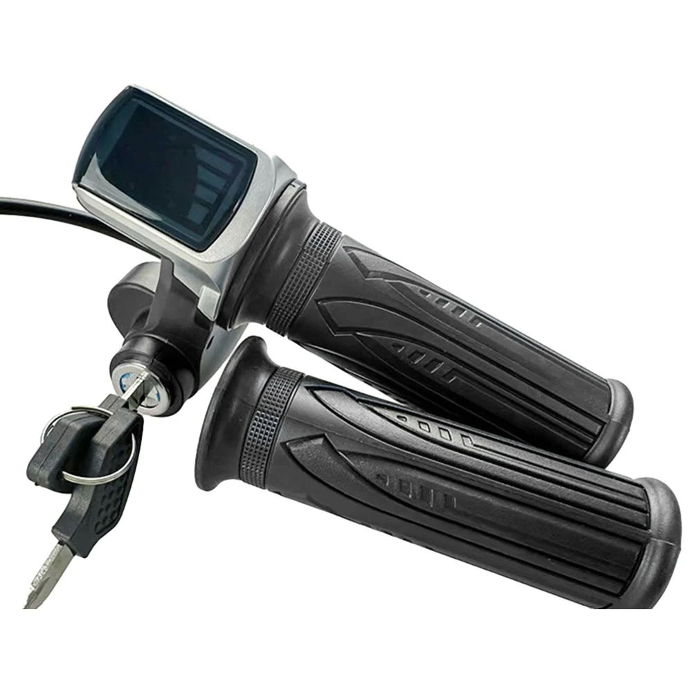 

Efficient and Accurate 36/48V E Bike Throttle Grip Handlebar with LED Display for Electric Scooters and Bicycles