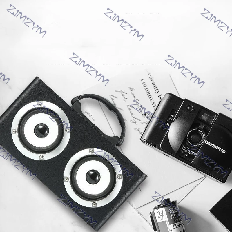 Многофункциональная беспроводная Bluetooth-колонка деревянная Портативная колонка