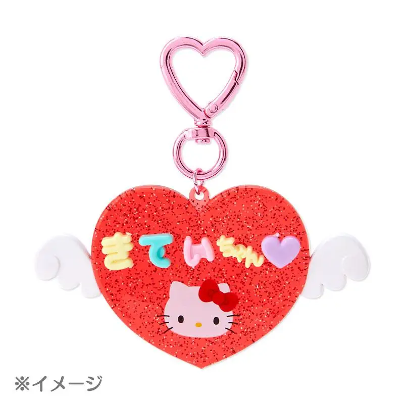 Sanrio Крылья ангела Любовь на заказ брелок кулон Hellokittys Melody Kuromi маленькие двойные