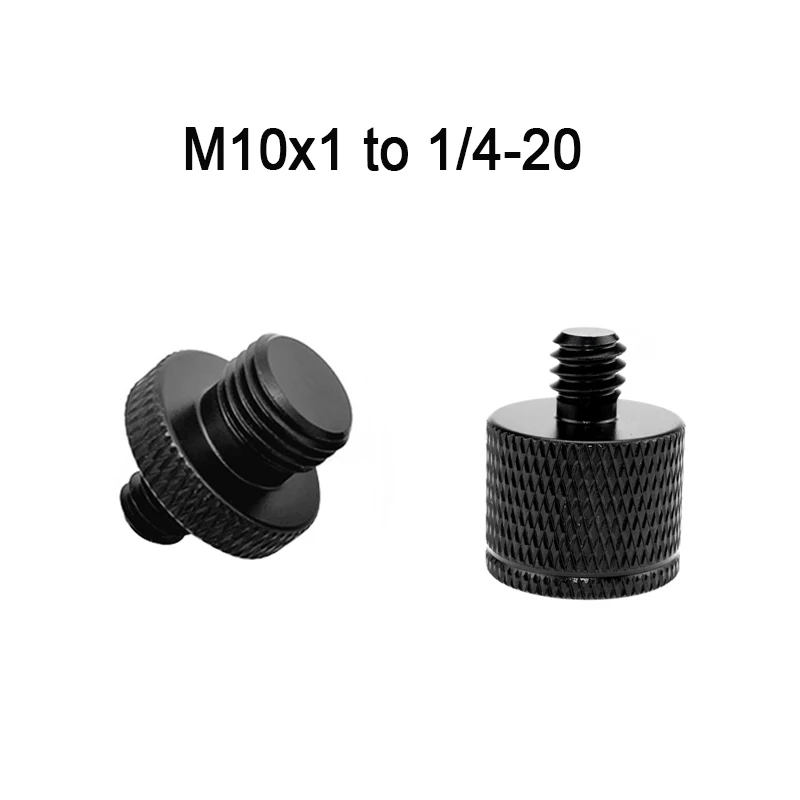 

Винт с преобразователем 1/4 на M5 M10 удлиненный резьбовой винт для камеры осветительная стойка штатив с шаровой головкой адаптер Аксессуары д...