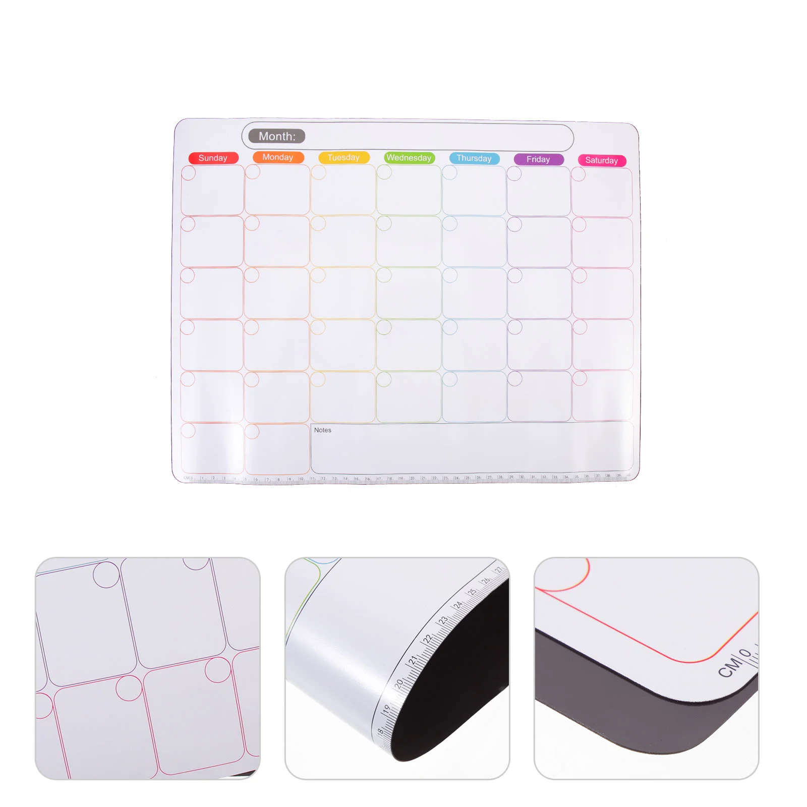 

Magnetic Board Dry Whiteboard Erase Fridge Planner Wall Calendar White Refrigerator Weeklyoffice Monthly Pad List Sheet Notepads