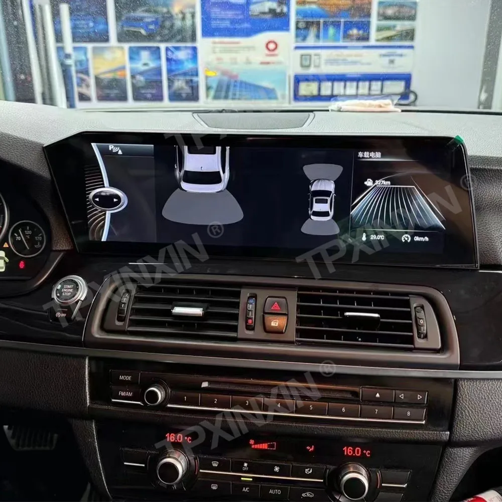 Автомагнитола с Android мультимедиа для BMW 5 серии 2010 2011 2012 2013 2014 2016 2017 GPS-навигатор