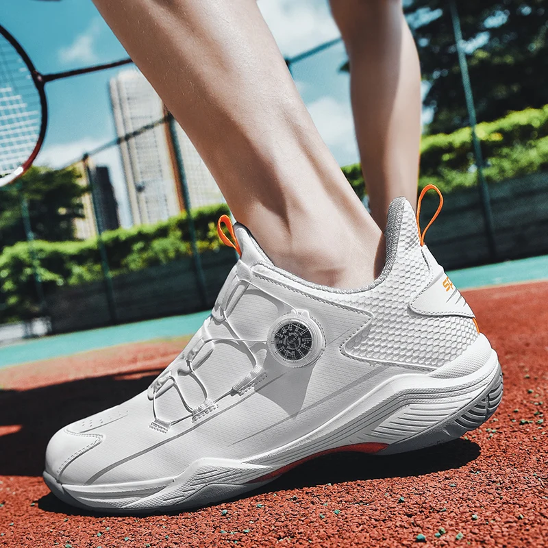 Mens Professional Badminton Shoes Couple Breathable Anti-Slippery Sport Shoes for Women Sneakers Breathable