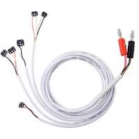 6 in 1 repair tool current test cable for iphone4s55c5s66p77p copper six in one mobile phone repair power cord