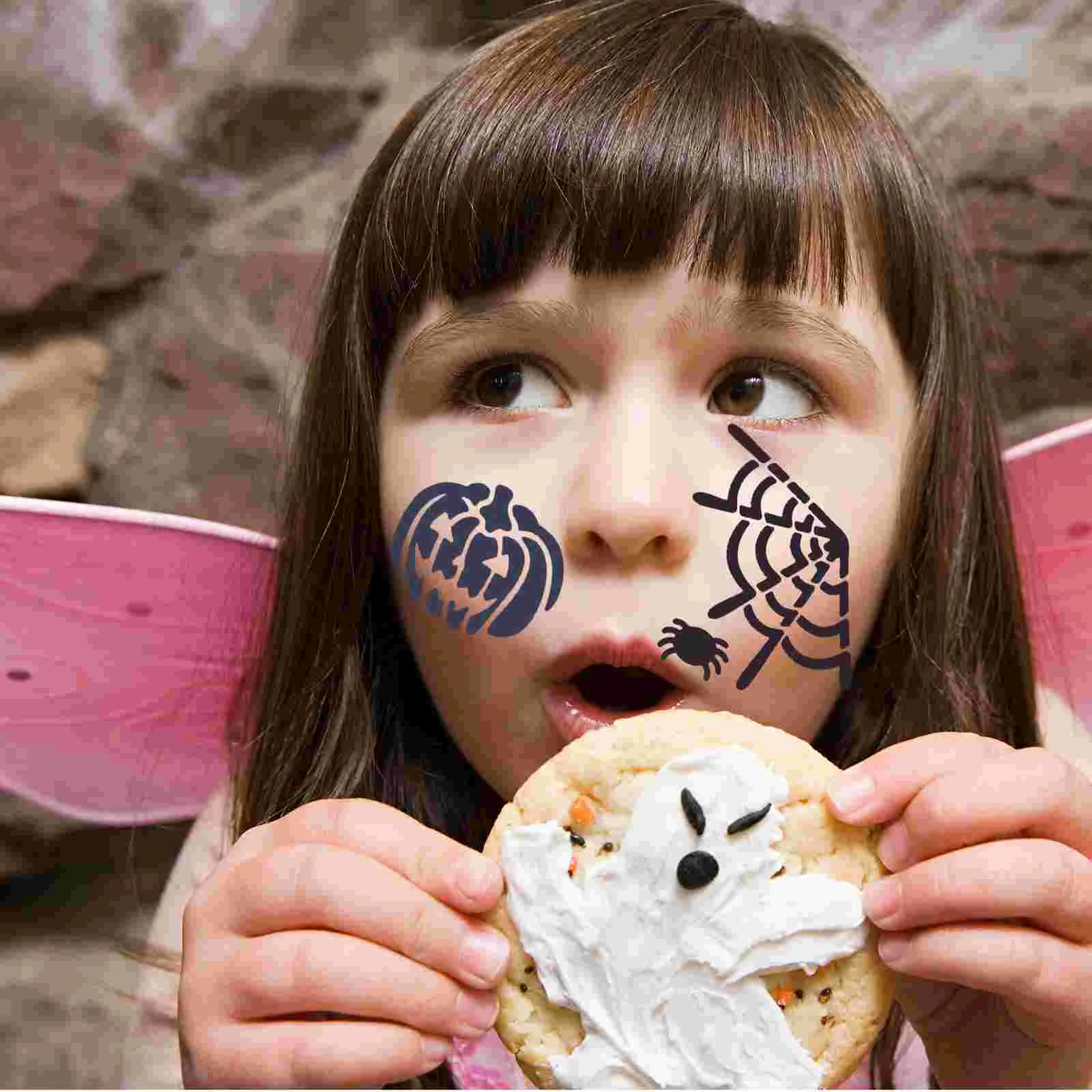 23-шт. краска для лица детский шаблон рисования на Хэллоуин трафареты