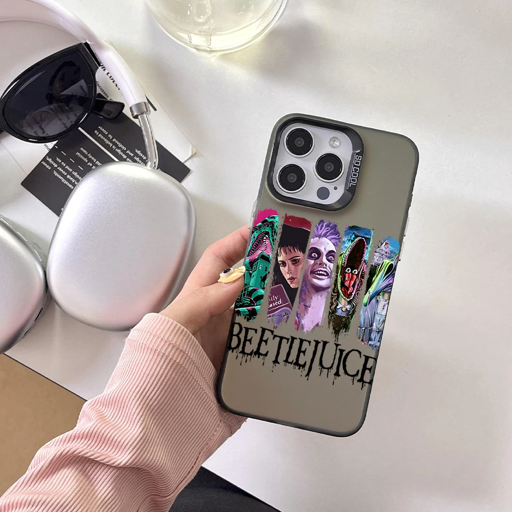B-BEETLES TV J-JUICES Phone Case For Samsung S24 23 22 ULTRA A34 33 32 20S 5G 4G Laser Cover