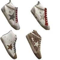 2022 fashion design white dirty shoes high top casual shoes outdoor sports shoes couple shoes