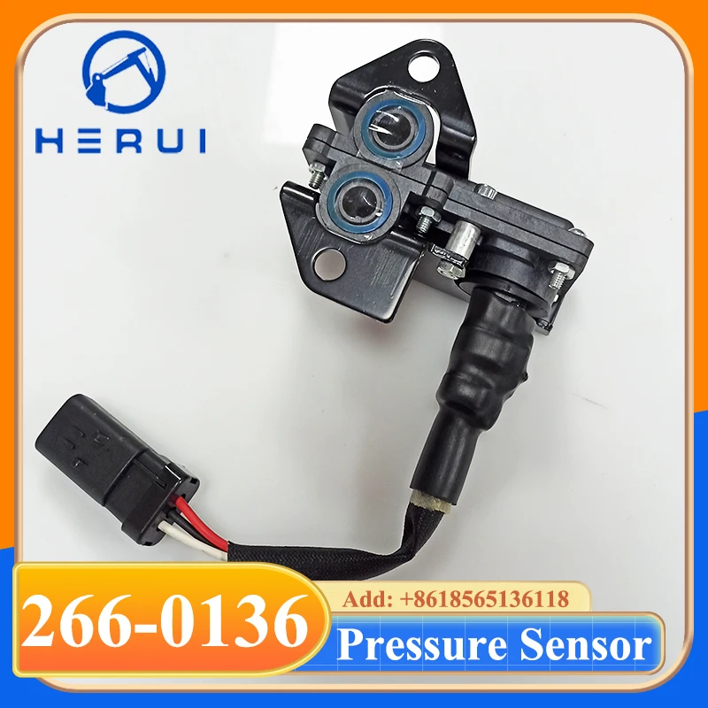 Аксессуары для экскаваторов 266-0136 2660136 Датчик давления на впуске двигателя E312D E315D