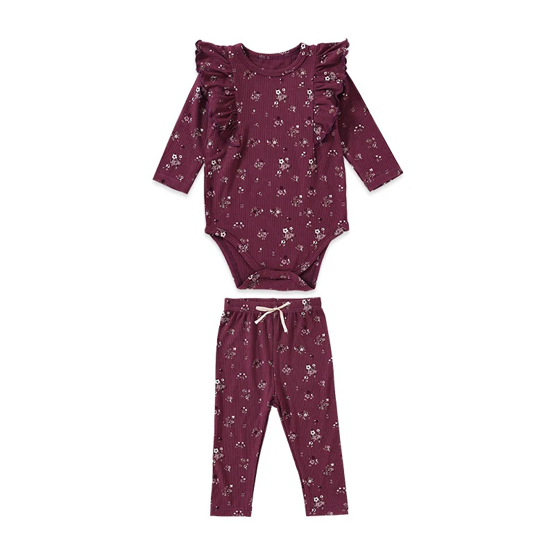 

Baby Bodysuits + Pants Polka Dot Infant Outfits Newborn Baby Girls Clothes Sets Spring Girl Pajamas Long Sleeve