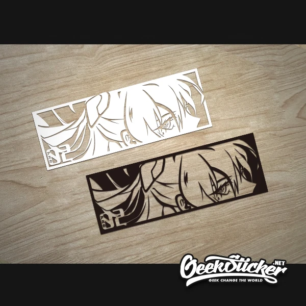 Asuka 02 EVA アカ カ JDM наклейки виниловые аниме автомобильные для Bmw E46 E90 E60 F10 Infiniti G35 G37 Q50