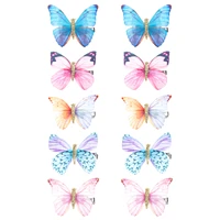 10pcs exquisite butterflies headdress party cosplay butterflies hairpins girl butterflies barrettes decors