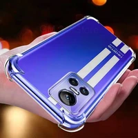 for realme gt neo3t clear transparent lens protective phone case for realme gt neo 3 2 2t soft tpu four corners shockproof cover