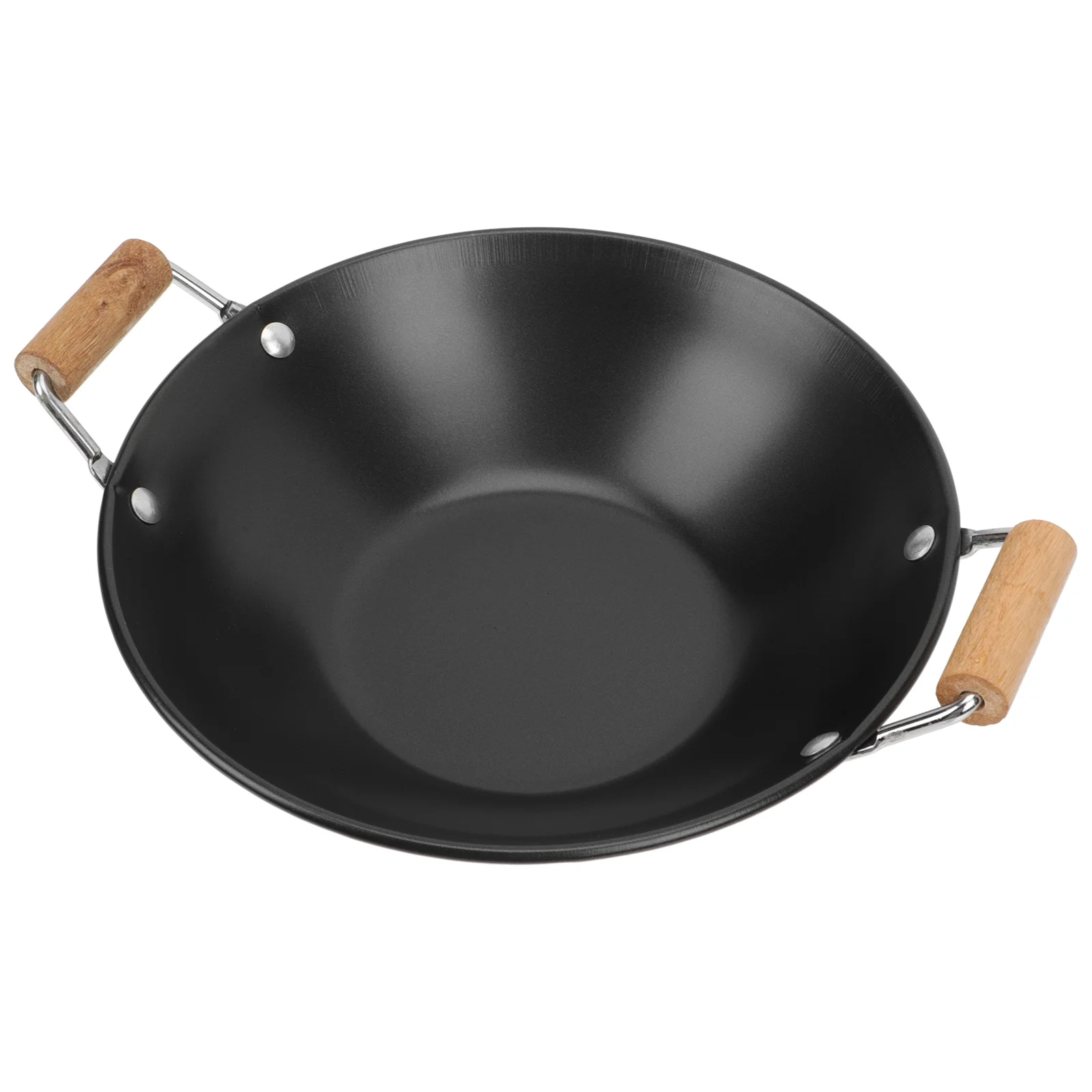 

Pot Steel Pan Cooking Stainless Carbon Wok Kitchen Cookware Handle Hot Pans Nonstick Grill Binaural Noodle Japanese Sauce Ramen