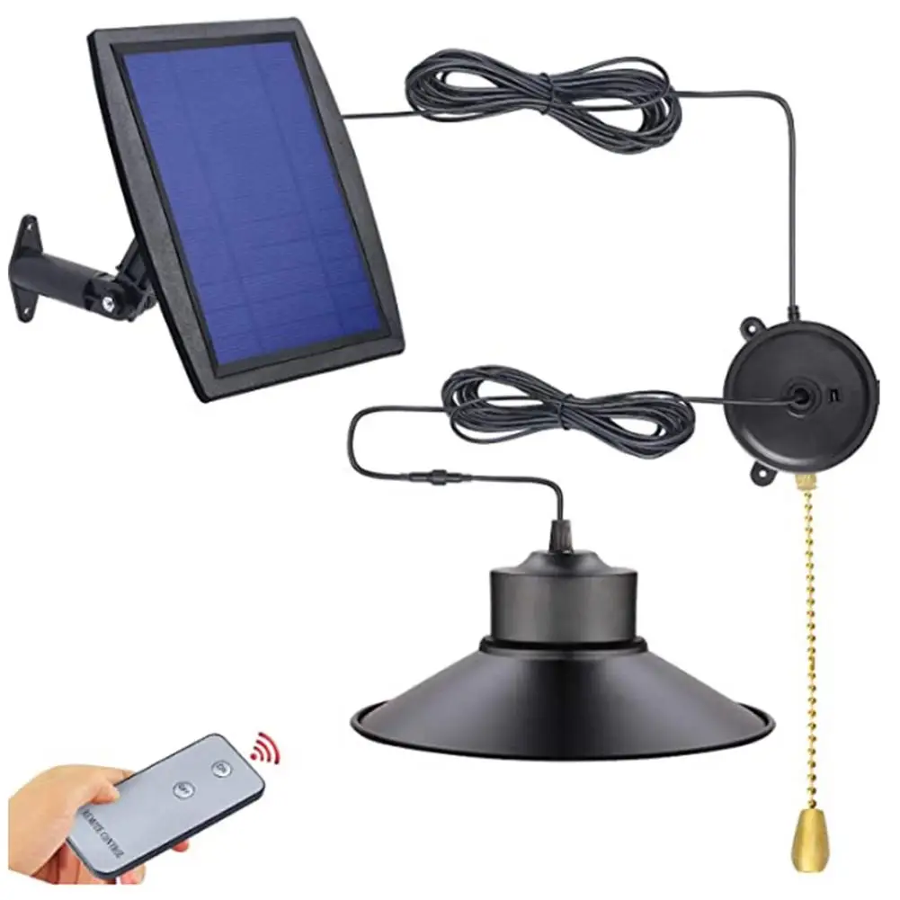 

Outdoor Led Solar Light Garden Yard Waterproof Solar Pendant Light With Remote Control For Home Garden Yard