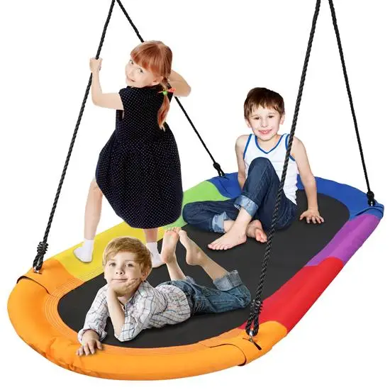 

Giant Platform Swing 67” Mega Swinging Kids Outdoor Glider