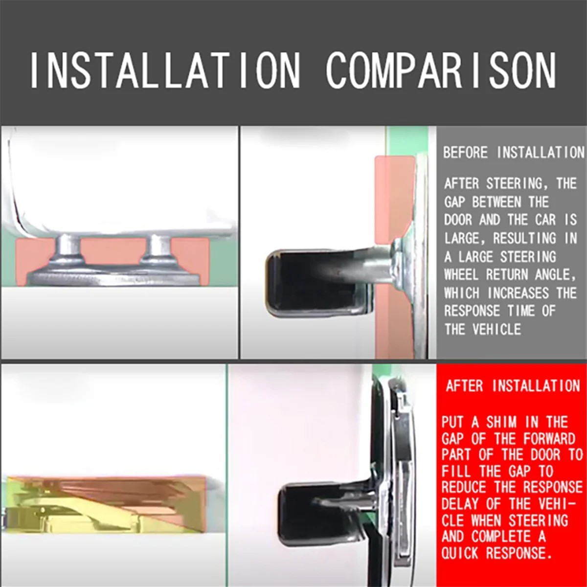 1 комплект Автомобильная Пряжка стабилизатора двери TRD для Honda Civic Accord CRV Odyssey HRV