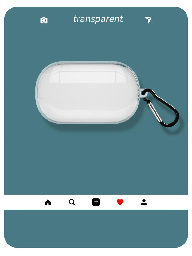 TPU Protective Case For Bose QuietComfort Earbuds Bluetooth Earphone Soundsport free With Carabiner | Электроника