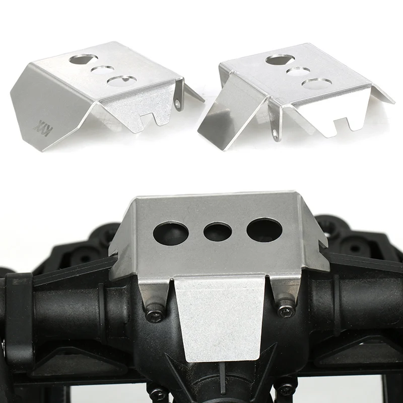 

2 шт., металлическая Броня из нержавеющей стали для 1/6 RC Crawler Car Traxxas Axial Scx6 AXI05000 KYX