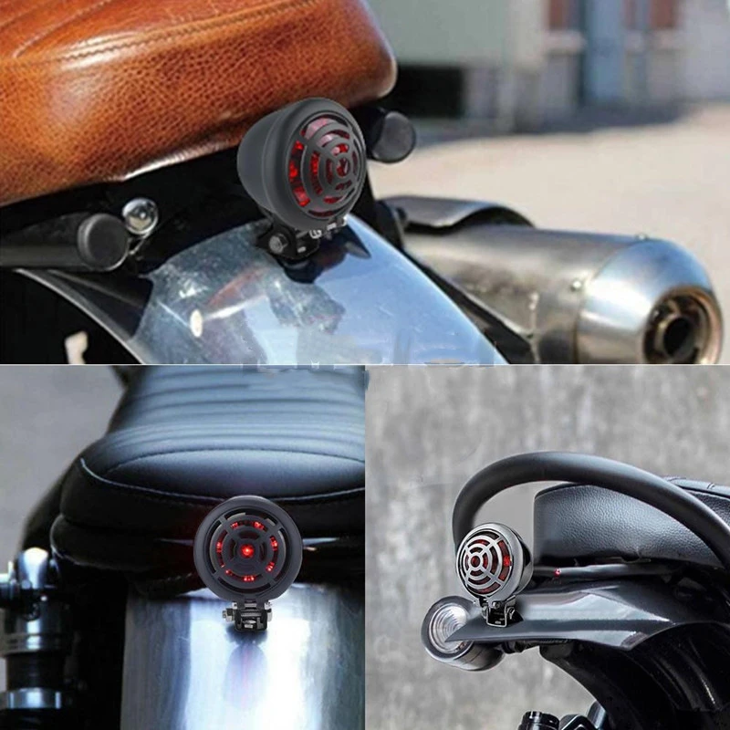 Фото Модифицированный задний фонарь для мотоциклов Honda, Yamaha, Suzuki, KTM, Qjmotor, Kawasaki, SYM, Kymco 125-900 куб. см, для чопперов и кастомных мотоциклов №1