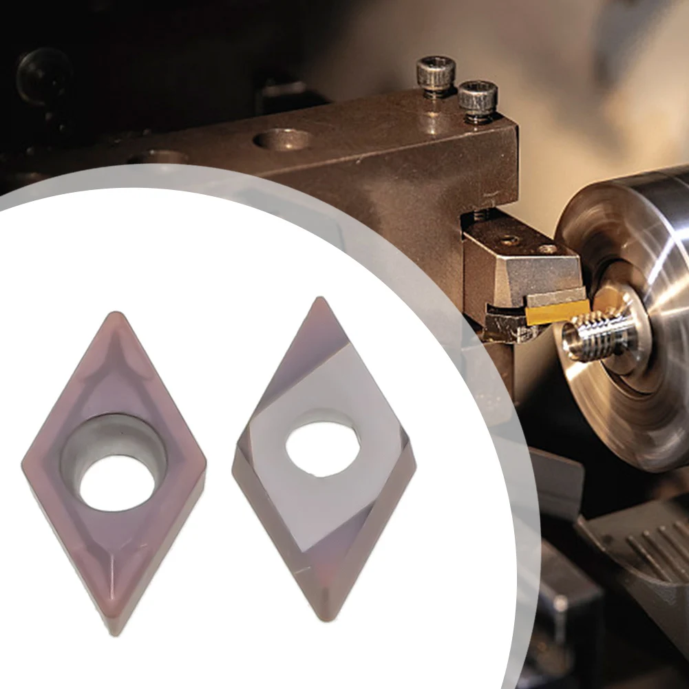 

Tool Carbide Insert 10PCS/Set 21.51 Carbide Cutting DCMT070204 NN Finishing For SDNCN Suitable For Semi-finishing