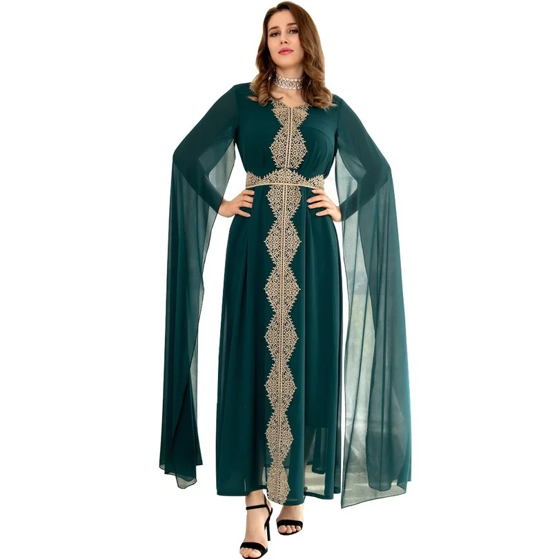 

Мусульманское платье Рамадан ИД, Abaya Дубай, яркие африканские вечерние платья для женщин, кимоно, женское платье, кафтан, мусульманская одеж...