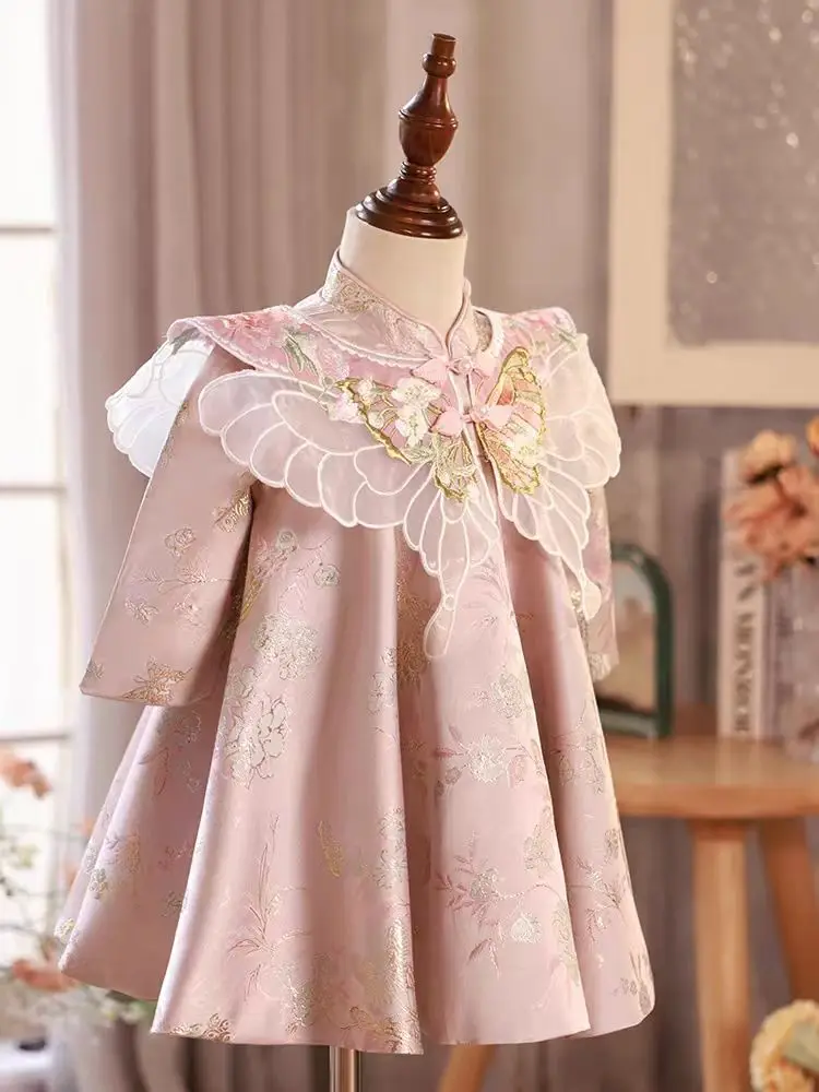 2024Новый костюм для девочек в китайском стиле на день рождения Чжуачжоу Тан