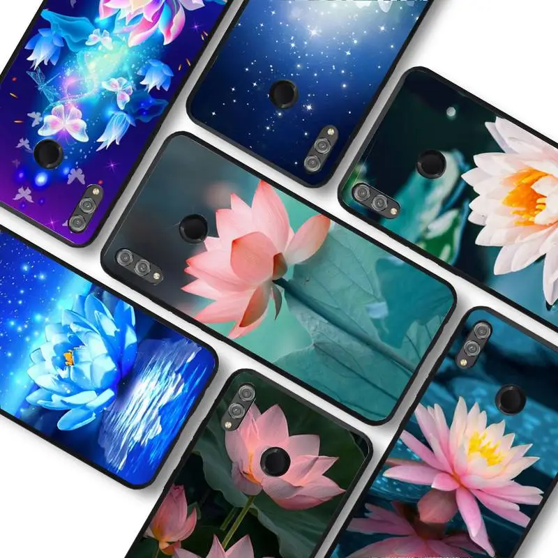 

Lotus Flowers Phone Case for Huawei Honor 10 i 8X C 5A 20 9 10 30 lite pro Voew 10 20 V30