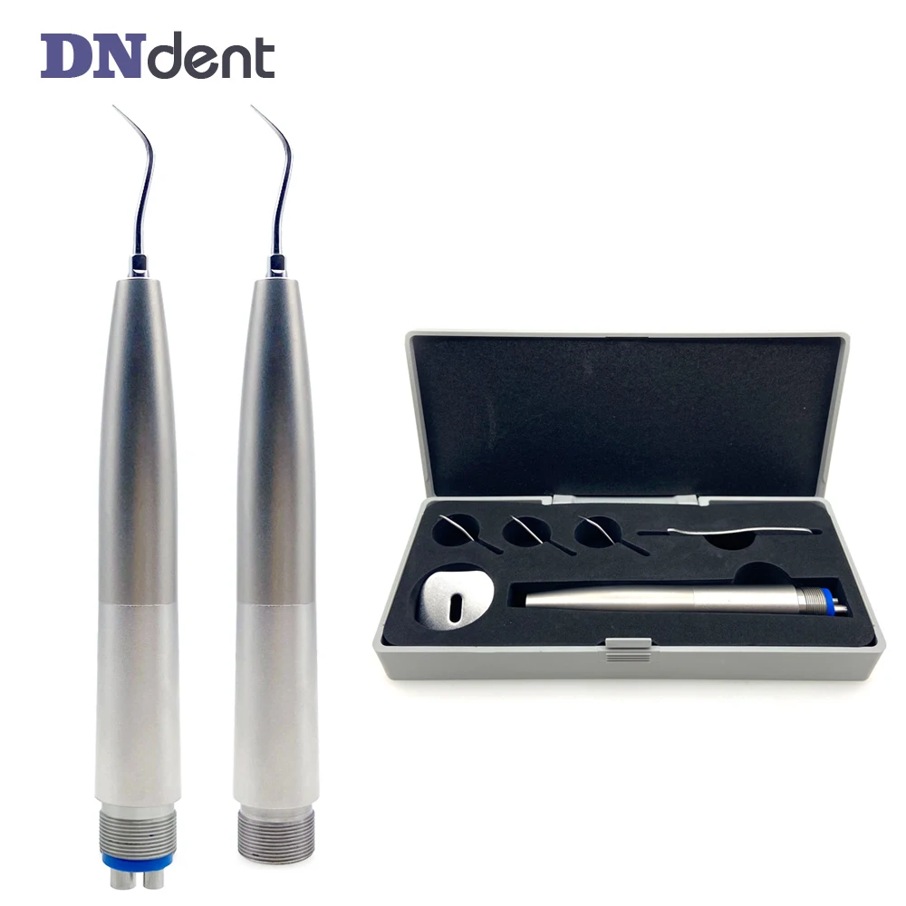 

Dental Air Scaler Handpiece for kavo 2/4 Holes With 3 Tips S1,S2,S3 Whitening Oral Cleaner Machine