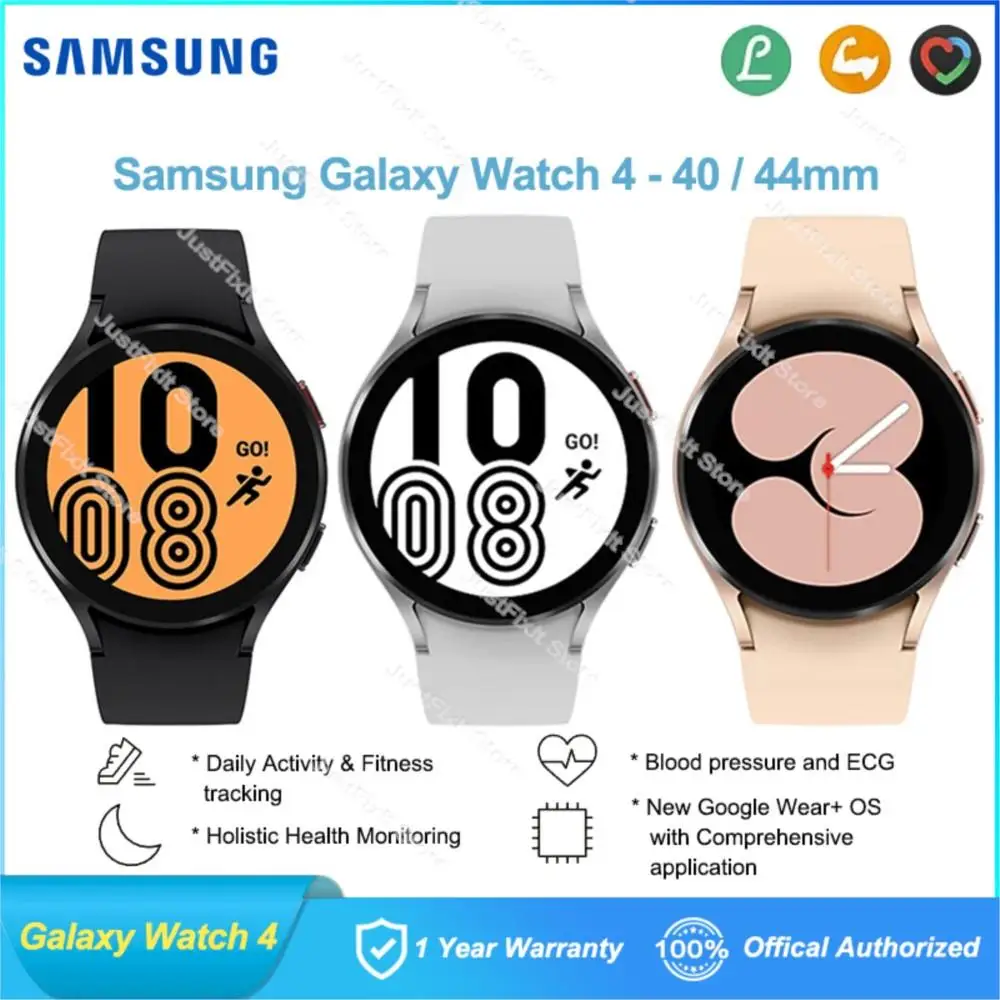 

Samsung Galaxy Watch4 Smartwatch 40/44mm Watch 4 Classic 42/46mm Super AMOLED Display Bluetooth v5.0 ECG Fitness NFC 4G watch