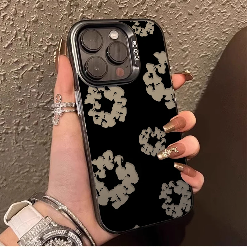 Чехол для телефона с покрытием iPhone 16 15 14 13 12 11 Pro Max XS X XR 8 7 Plus SE 2020 противоударный
