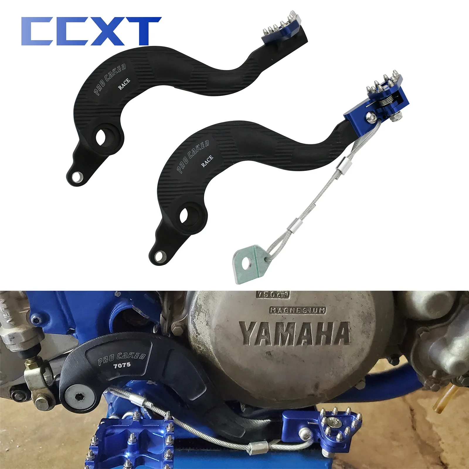 

CNC Rear Brake Pedal Lever For Yamaha YZ125 YZ250 YZ250X YZ250F YZ400F YZ426F YZ450F WR250F WR400F WR426F WR450F 1997-2020