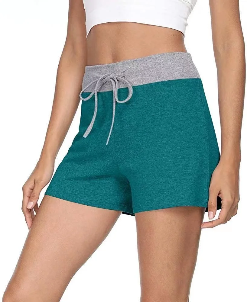 

2022 New Women's Casual Sports Shorts Girl's Drawstring Casual Pants Elastic Comfortable Pajamas Housewear Shorts